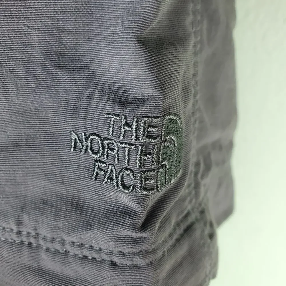 The North Face Men's Black Convertible Hiking Pants Shorts Size XL Outdoor Belt